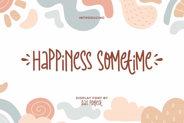 Happiness Sometime Font