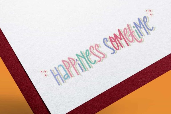 Happiness Sometime Font - Image 3