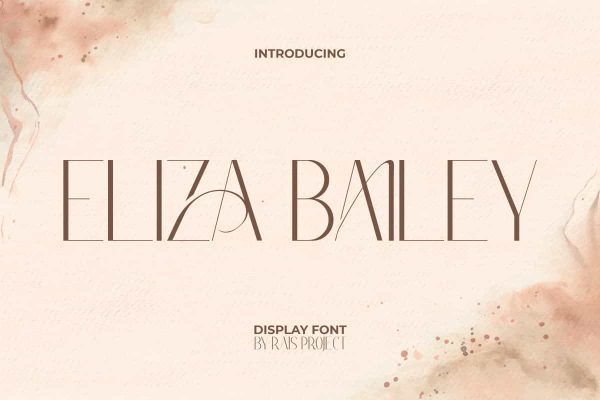 Eliza Bailey Font