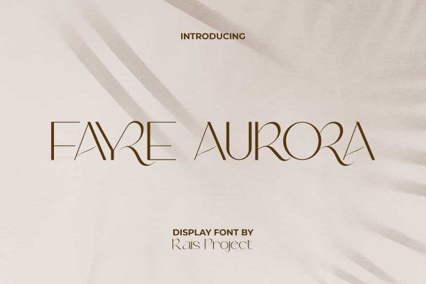 Fayre Aurora Font