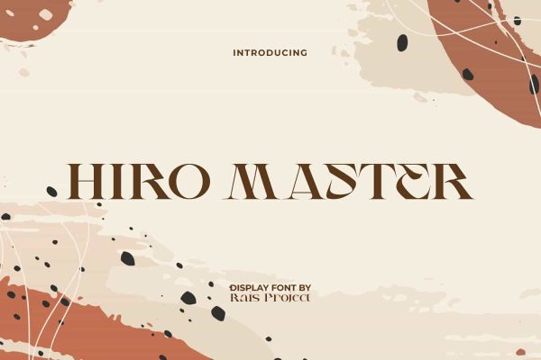 Hiro Master Font