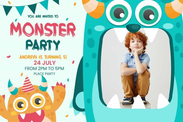 Monster Birthday Font - Image 4