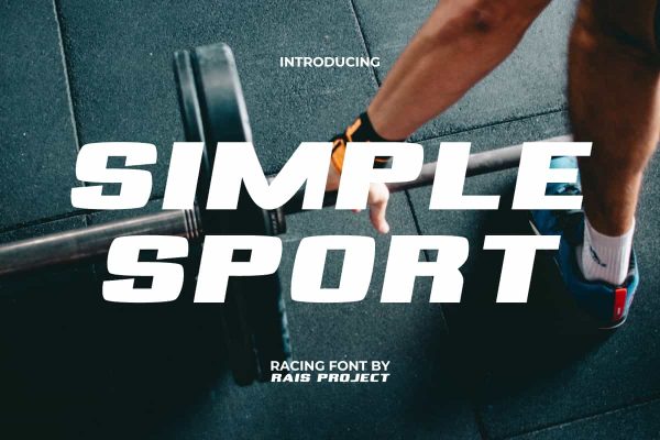 Simple Sport Font