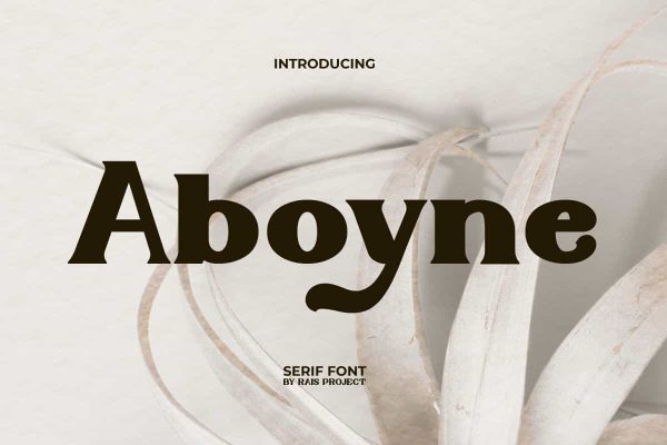 Aboyne Font