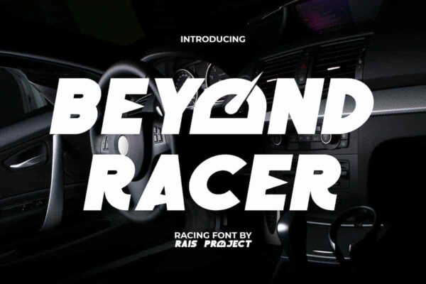 Beyond Racer Display Font