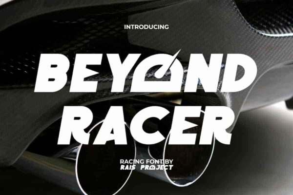 Beyond Racer Display Font - Image 9
