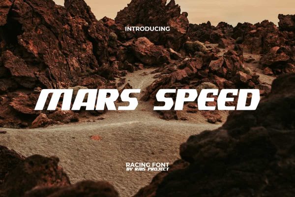 Mars Speed Font - Image 9