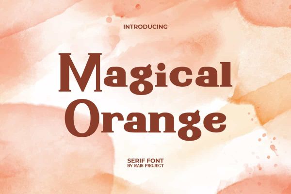 Magical Orange Font - Image 9