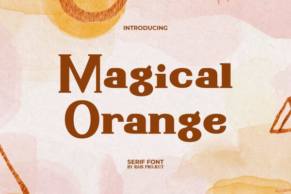 Magical Orange Font