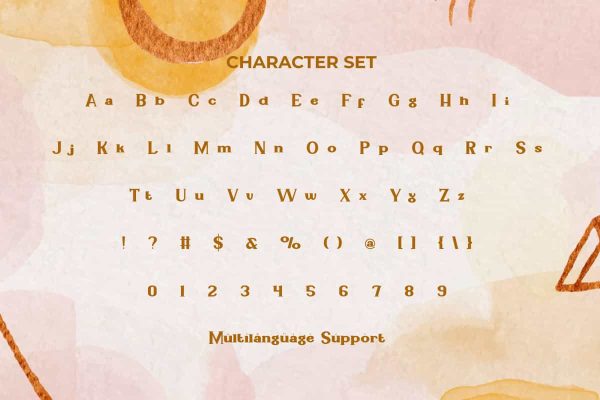 Magical Orange Font - Image 5