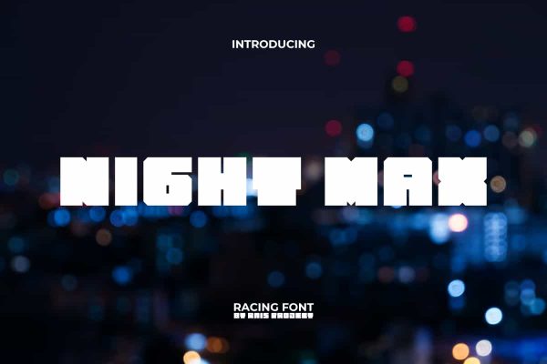 Night Max Font - Image 9