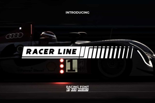 Racer Line Font