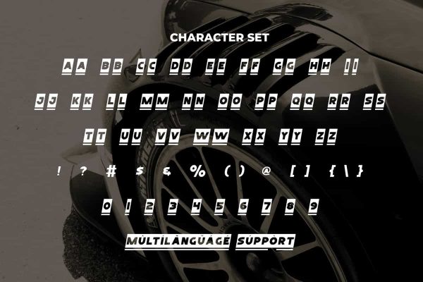 Racer Line Font - Image 3