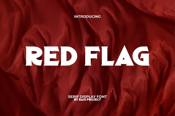 Red Flag Font