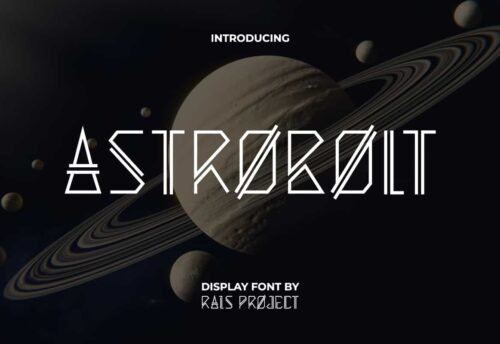 Astrobolt Font
