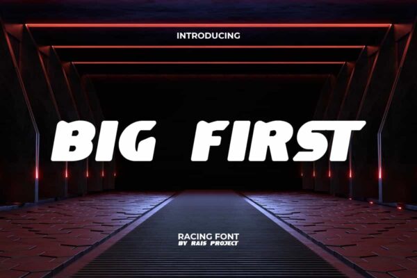 Big First Font