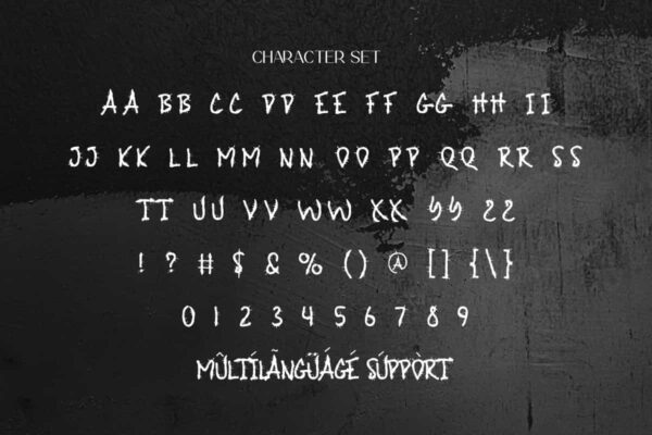 Broken Country Font - Image 5