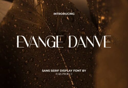 Evange Danve Font