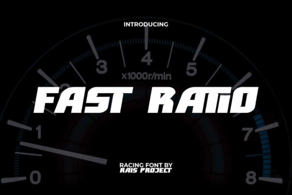 Fast Ratio Font