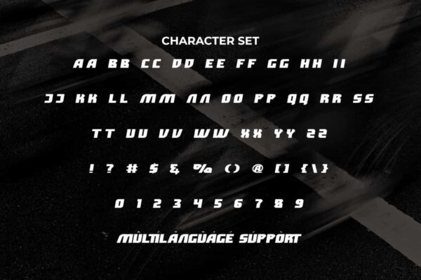 Fast Ratio Font - Image 4