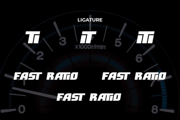 Fast Ratio Font - Image 6