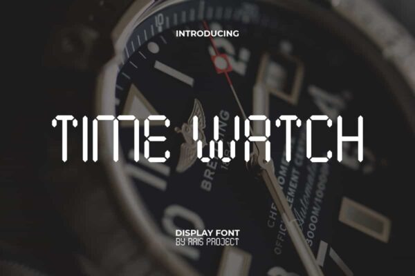 Time Watch Font