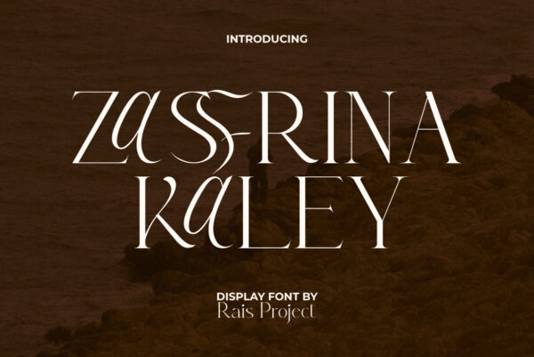 Zasfrina Kaley Font - Image 6