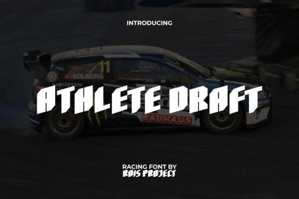 Athlete Draft Font - Image 9