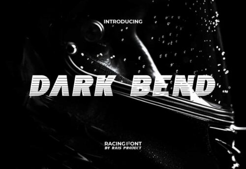 Dark Bend Font