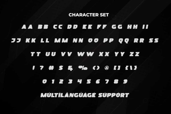 Drift Blade Font - Image 5