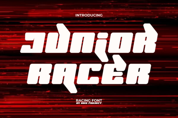 Junior Racer Font - Image 9