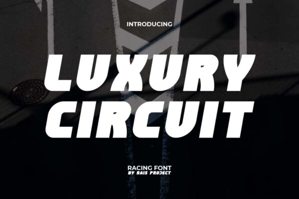 Luxury Circuit Font