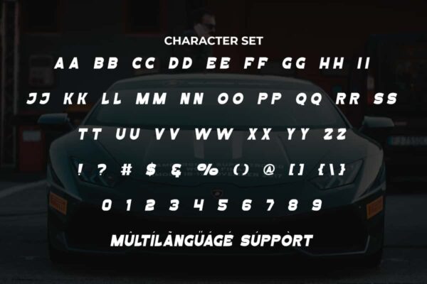 Mega Races Font - Image 5