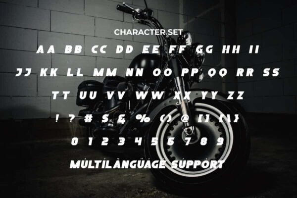 Quick Baricade Font - Image 5