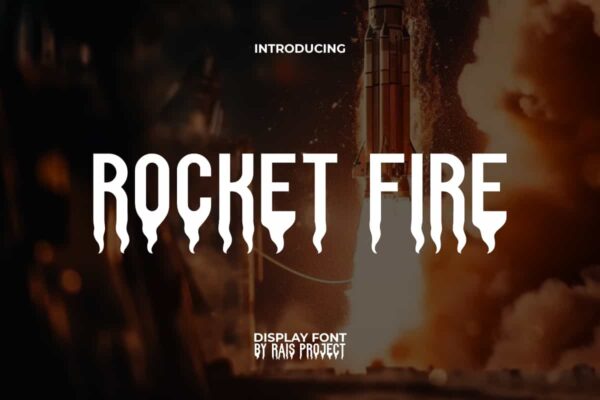 Rocket Fire Font - Image 9