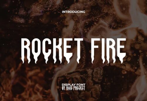 Rocket Fire Font