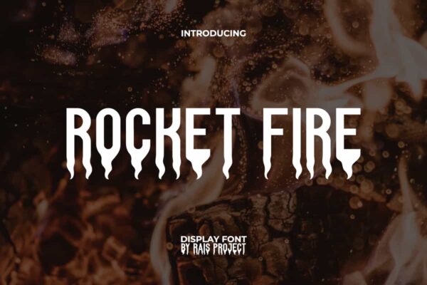 Rocket Fire Font