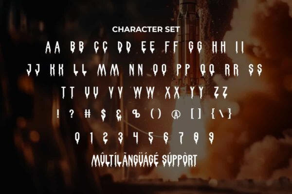 Rocket Fire Font - Image 5