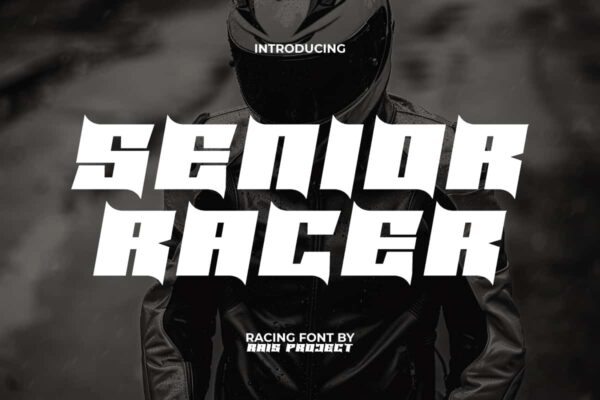 Senior Racer Font