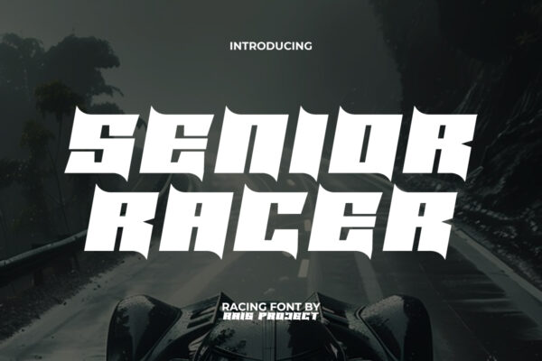 Senior Racer Font - Image 9