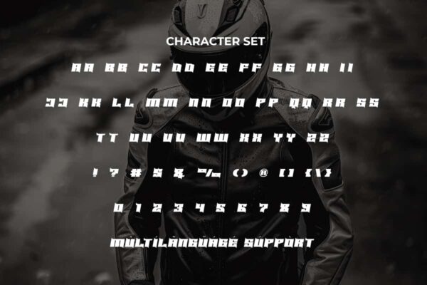Senior Racer Font - Image 5