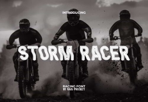 Storm Racer Font