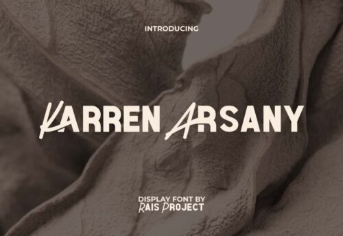 Karren Arsany Font
