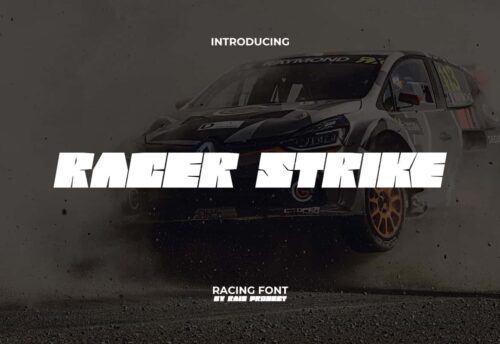 Racer Strike Font