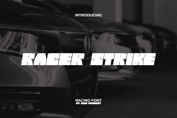 Racer Strike Font - Image 9