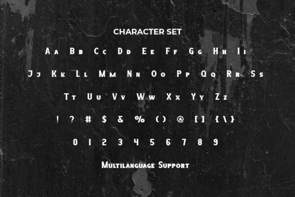Gloomy Sooty Font - Image 4