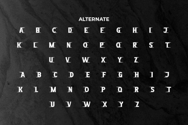 Gloomy Sooty Font - Image 6