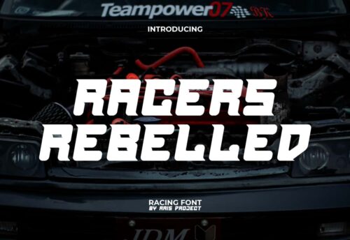 Racers Rebelled Font
