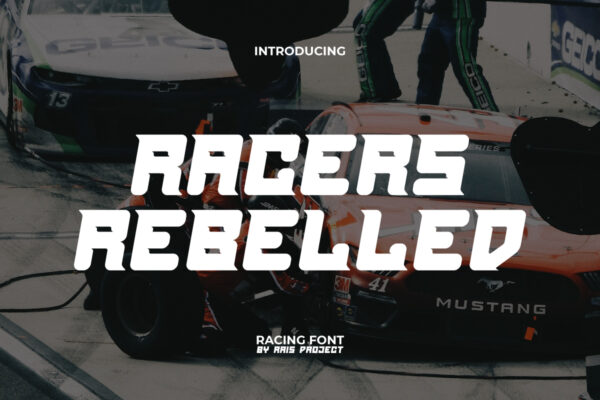 Racers Rebelled Font - Image 9
