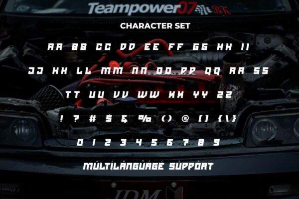 Racers Rebelled Font - Image 5